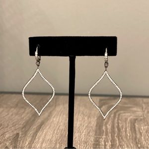 Beautiful Penny Preville Diamond encrusted earrings. Worn once.